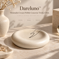 Dareluno™ Sculptural Fan Jewelry Tray – Decorative Ring & Trinket Organizer